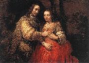 The Jewish Bride t Rembrandt